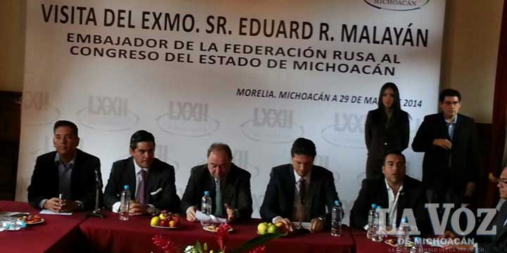 Inseguridad no es privativa de Michoacán: embajador de Rusia