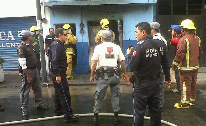 Incendio deja un muerto en la colonia Ventura Puente