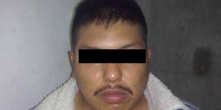 PGJE asegura a presunto narcomenudista en la colonia Morelos